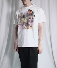 90's Flower Design T-Shirts -22 Made in USA