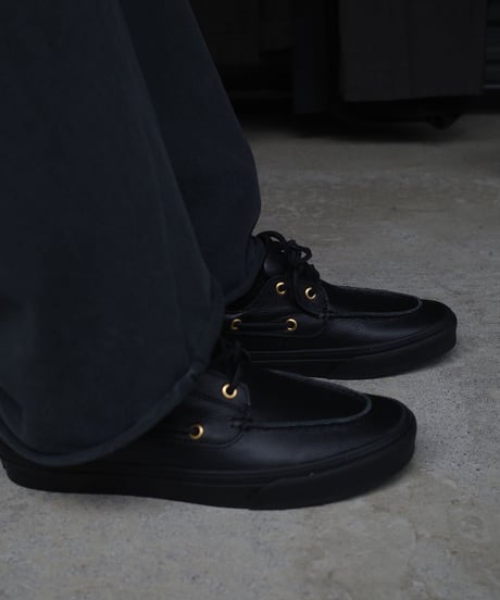 VANS 2-Eyelet Boat Shoes Leather