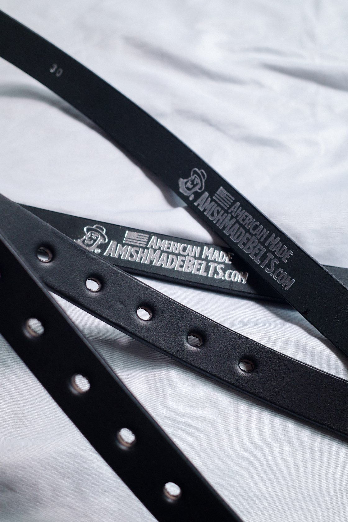 Amish Made Belts The Colt Leather Belt | DAMAGE