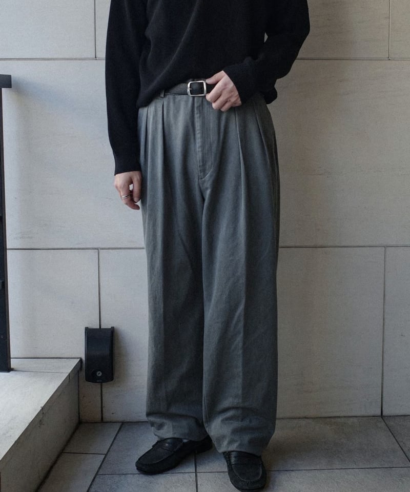 NEAT / NEAT Chino - Fade Gray | DAMAGEDONE 2nd