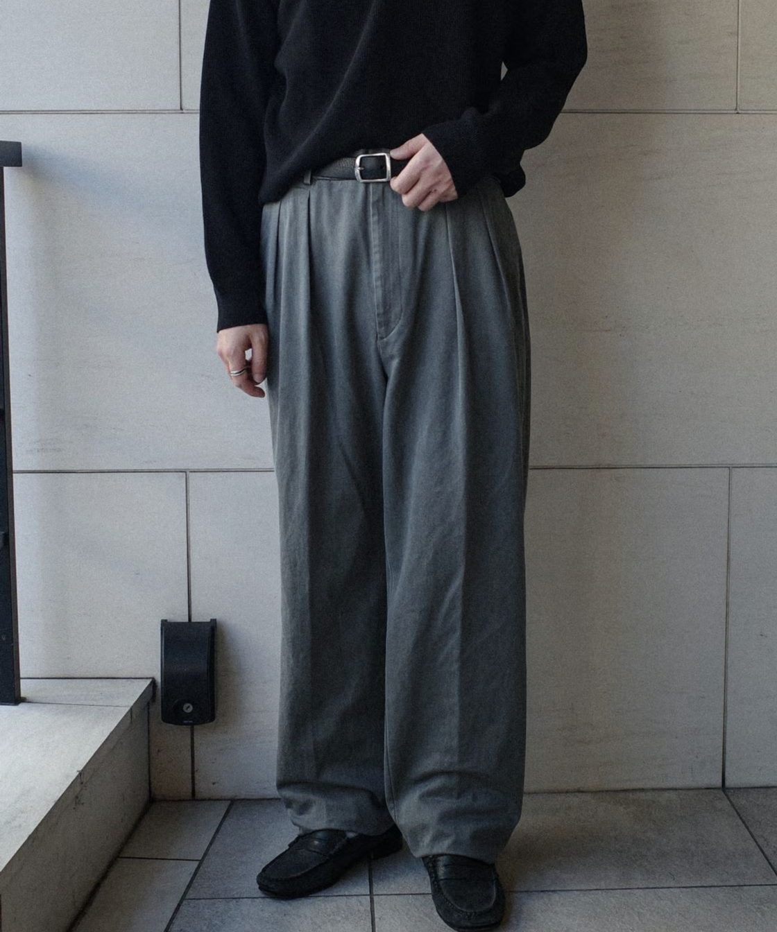 NEAT / NEAT Chino - Fade Gray | DAMAGEDONE 2nd