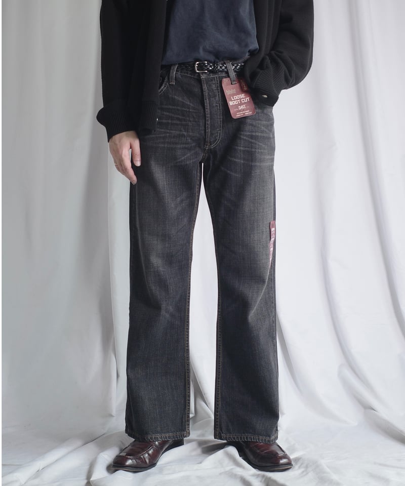 Deadstock Levi's 567 Denim Pants -Black #1274 |