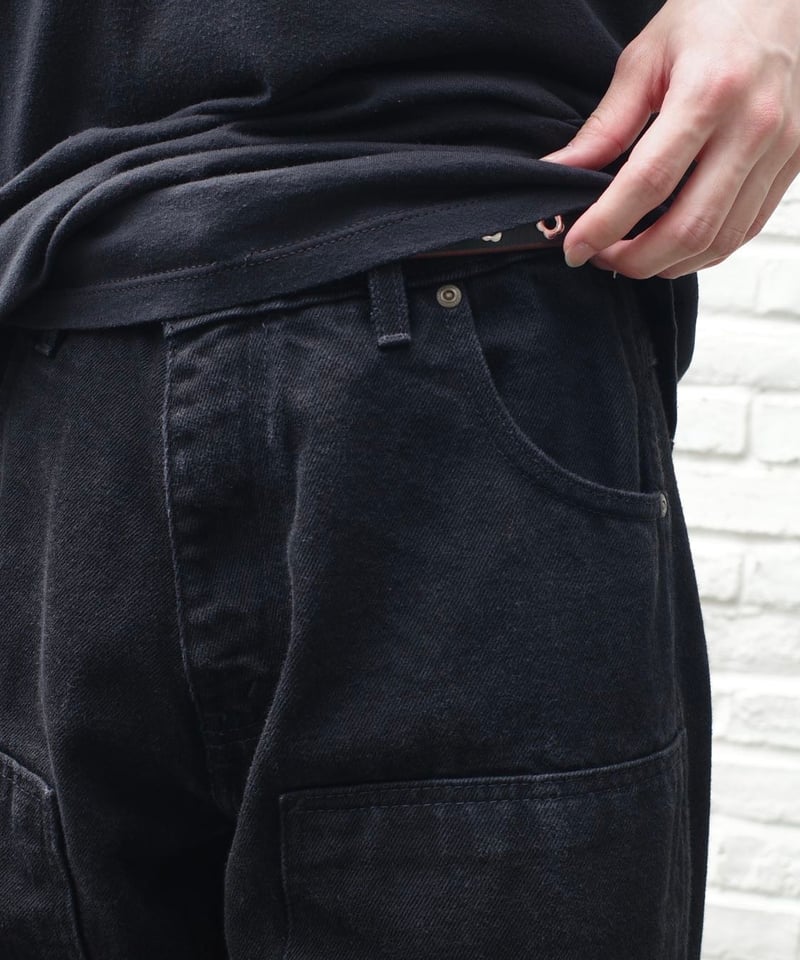 Prison Blues Double Knee Denim Work Jeans -Fade