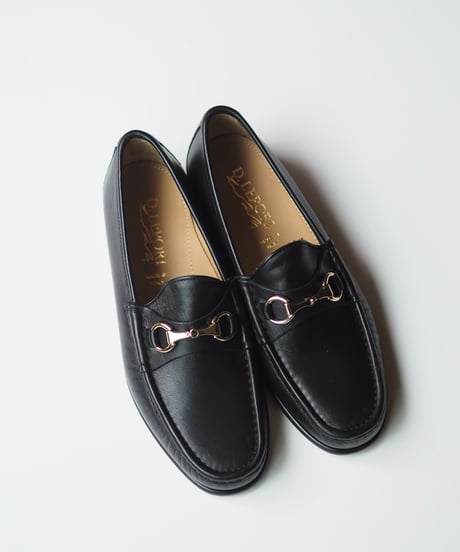 D.Lepori Bit Loafer -Black Smooth