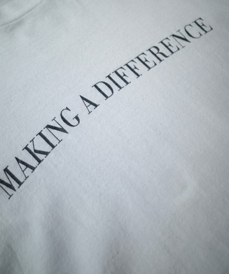 90's MAKING A DIFFERENCE T-Shirts  -2  Made in USA