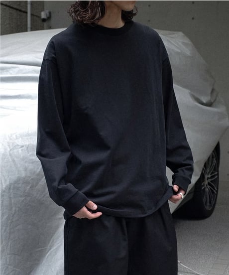Screen Stars Basic L/S Tee - White / Black