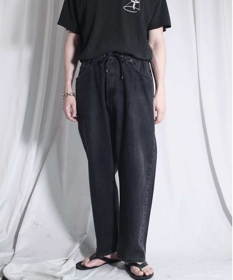 Wrangler Remake Black Denim -7 | DAMAGEDONE 2nd