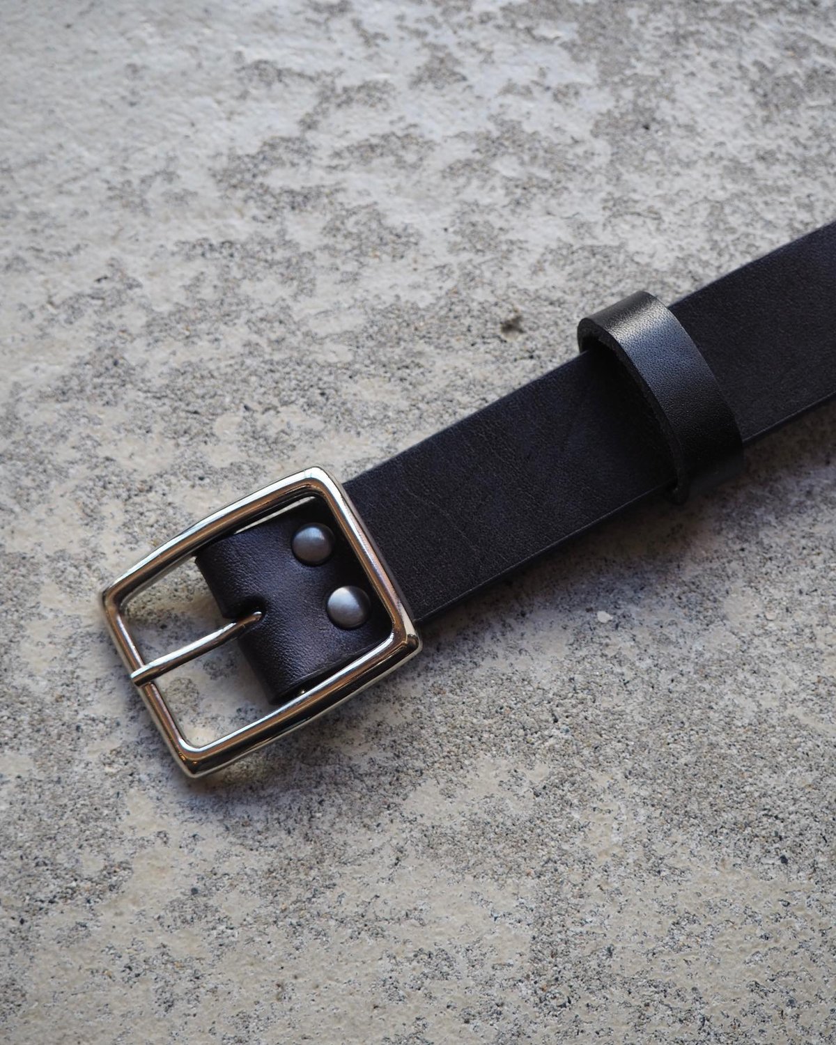 Deadstock British Police Leather Belt | DAMAGED