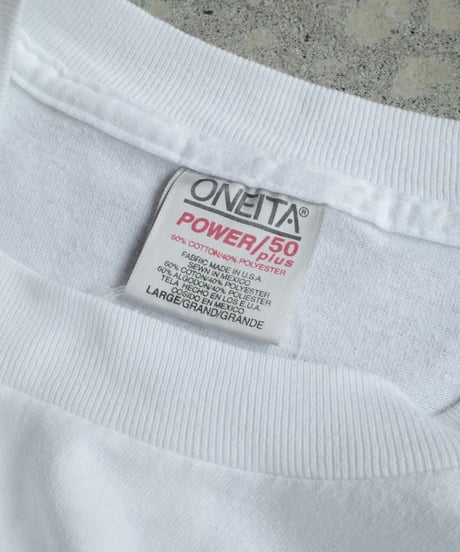 Various White Design Tee -28