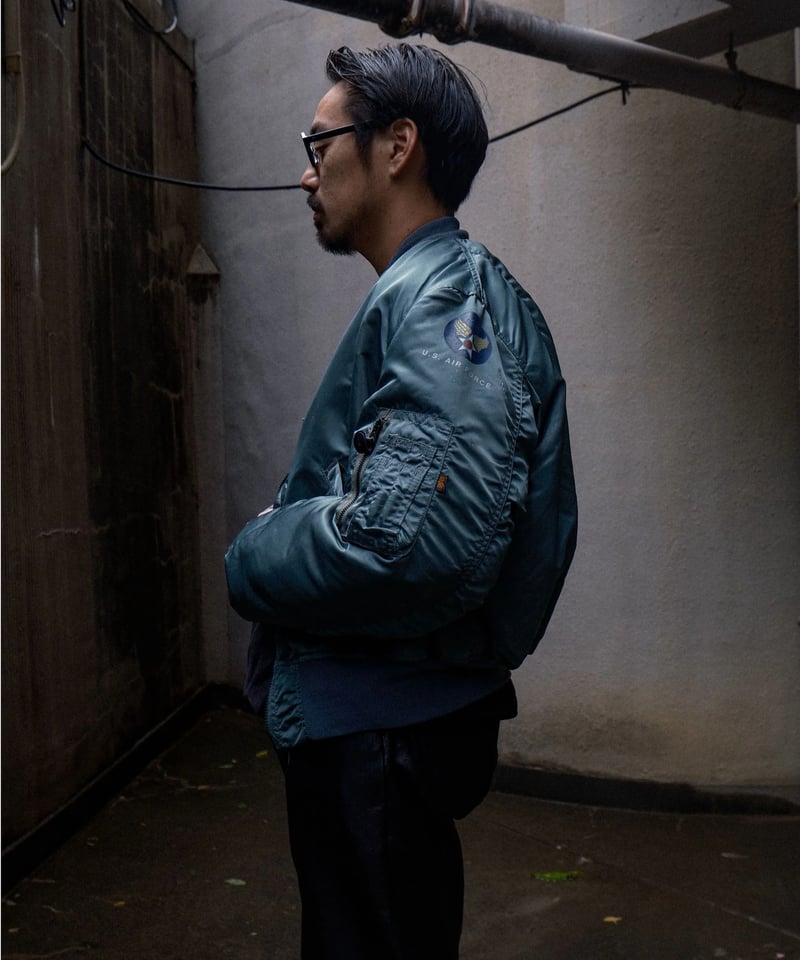 Deadstock Alpha MA-1 Flight Jacket -Made in USA