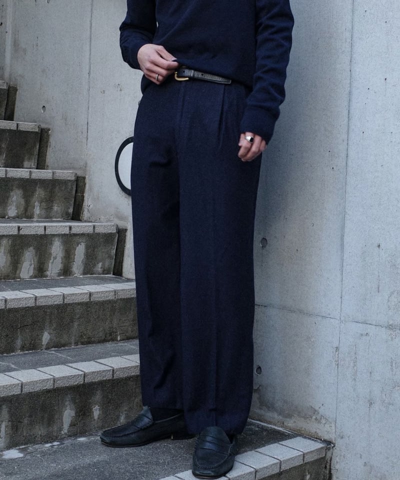 Yves Saint Laurent Wool Cashmere Slacks | DAMAG