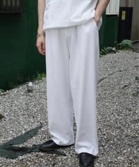 Los Angeles Apparel 8.5oz Wide Leg Jersey Pants White