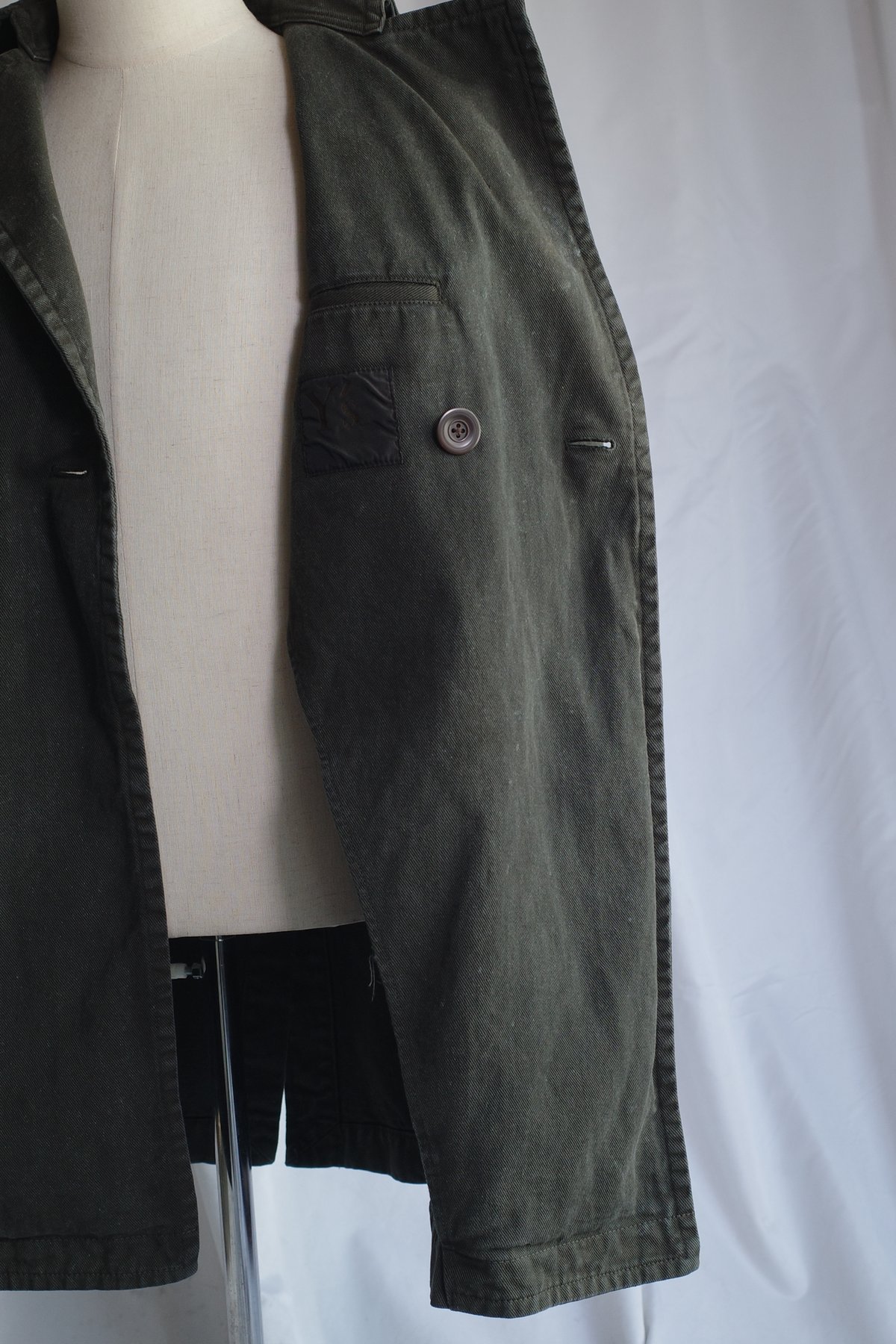 Y's COMPOSITION SEE ATTACHED LABEL Trench Coat