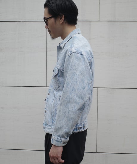 80-90's Levi's 57508 Chemical Wash Denim Jacket -Made in USA