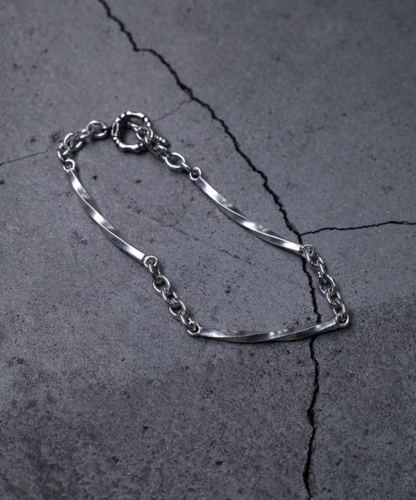 meian sterling silver "barbero" bracelet