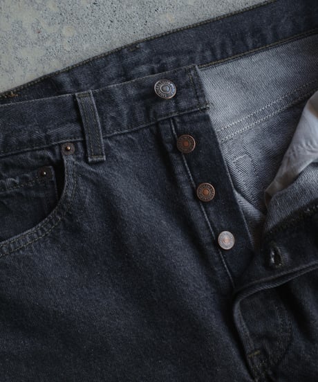 90's Levi’s 501 先染め Black "Made in USA" -1
