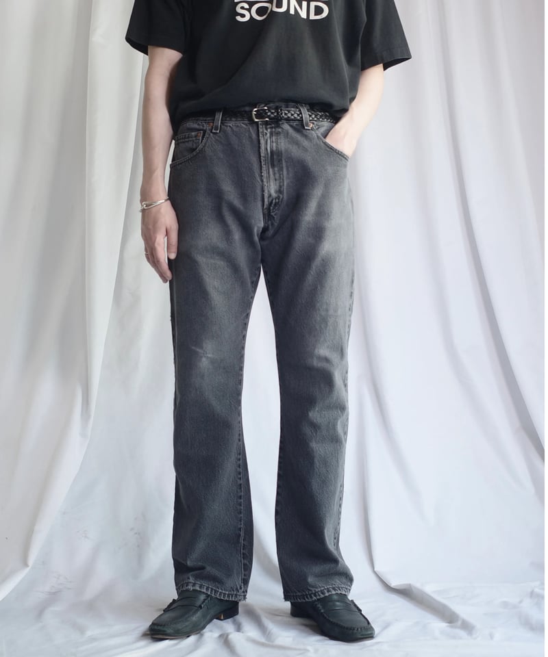 00's Levi's 517 Black -Made in Mexico | DAMAGED