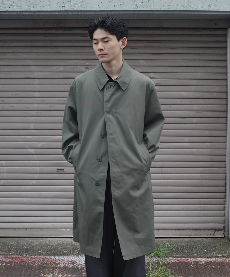 ジャケット・アウター Done FRENCH MILITARY BALMACAAN COAT ovy 90-00s Deadstock French Military Balmacaan Coat