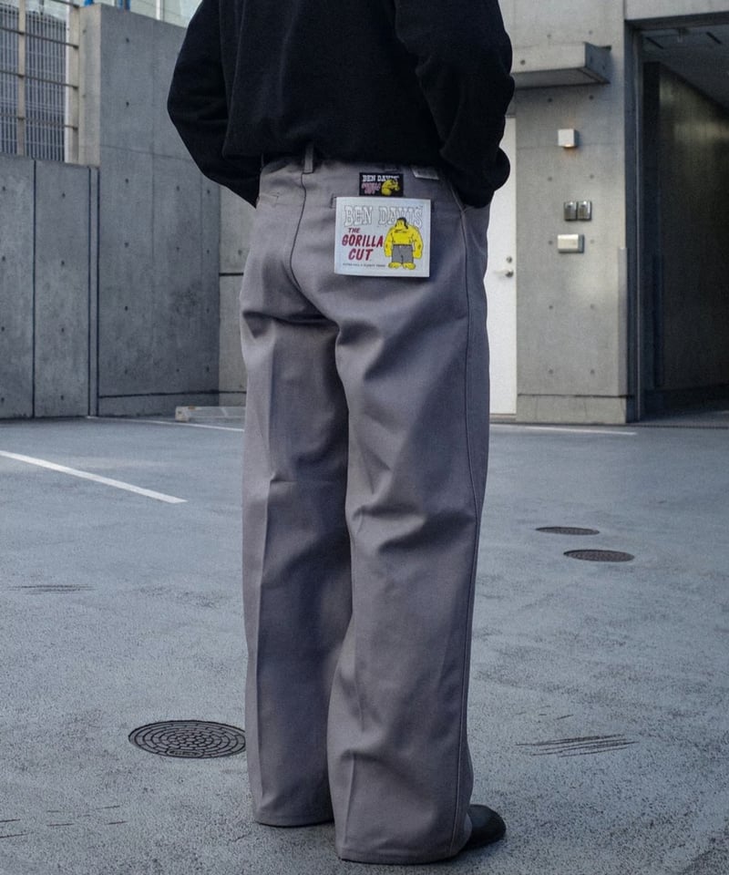 Ben Davis Gorilla Cut Pants Light Grey | DAMAGE