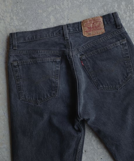 90's Levi’s 501 先染め Black "Made in USA" -1