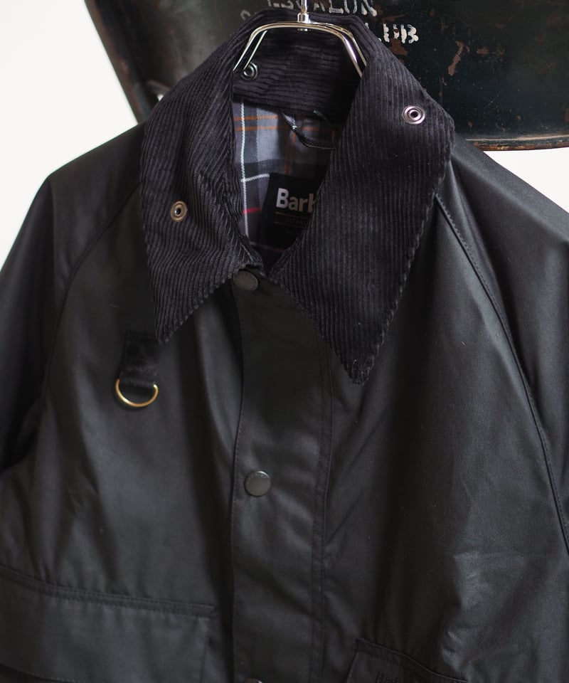 Barbour Spey Wax Jacket - Black | DAMAGEDONE 2nd Barbour Spey Wax Jacket - Black | DAMAGEDONE 2nd