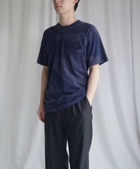 "Made in USA" Fruit of the Loom Blank T-Shirts -Navy -6