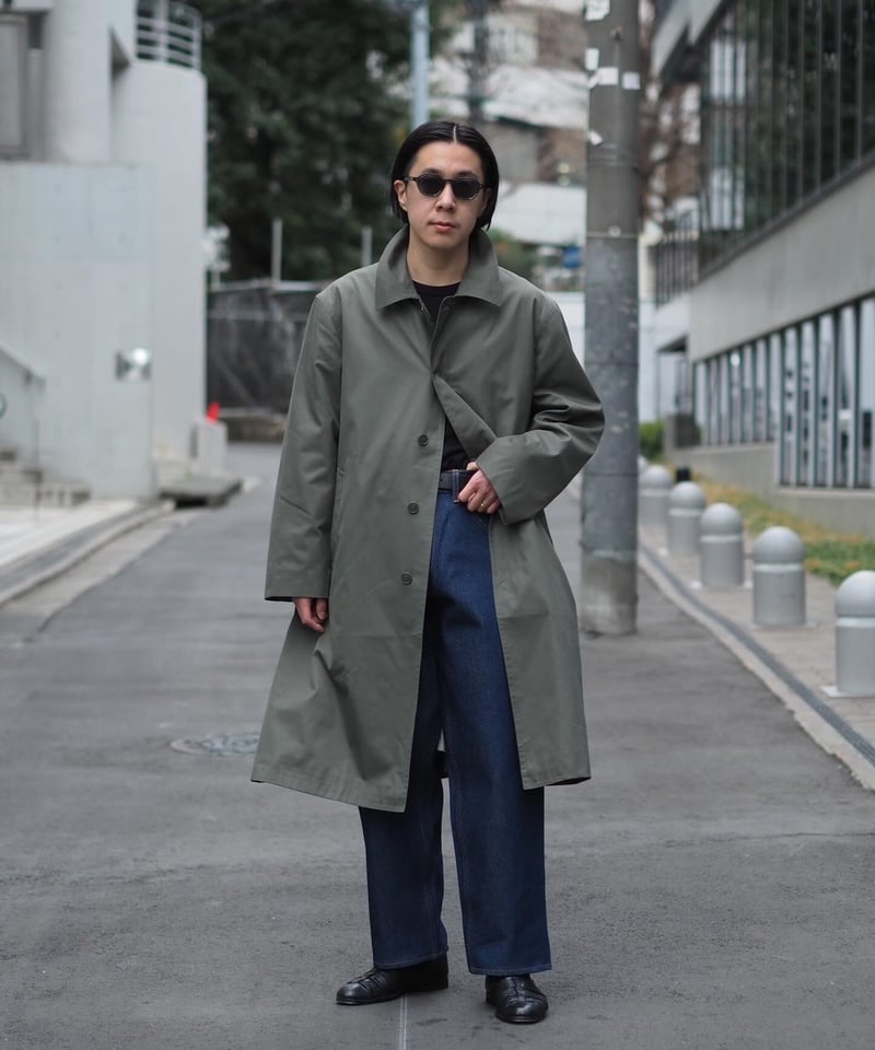 90-00s Deadstock French Military Balmacaan Coat