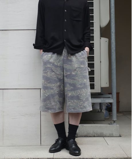 SEABEES Double Knee Camo Easy Shorts