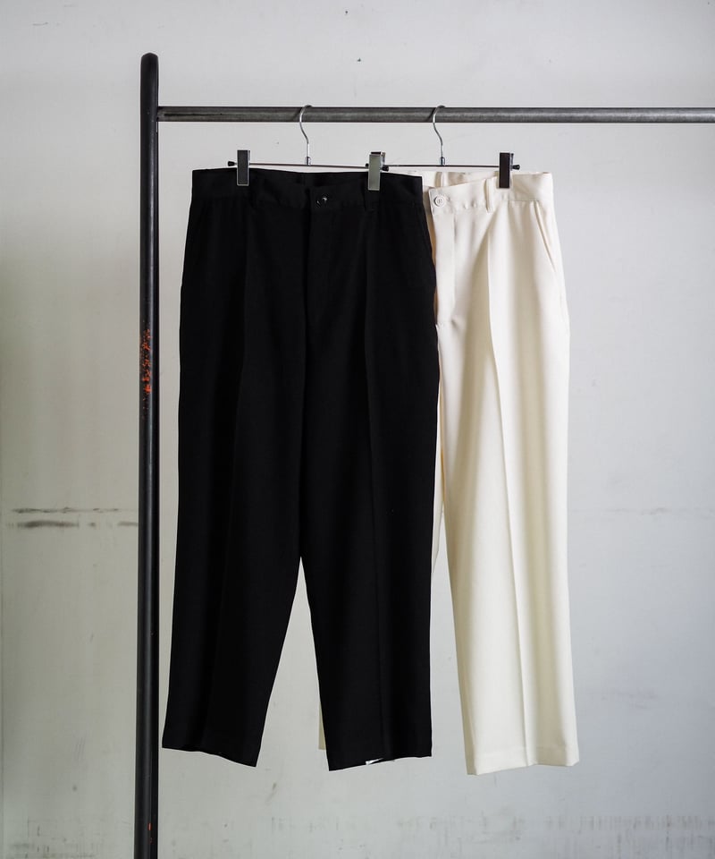 SEABEES × DAMAGEDONE2ND Flat Front Slacks -2col