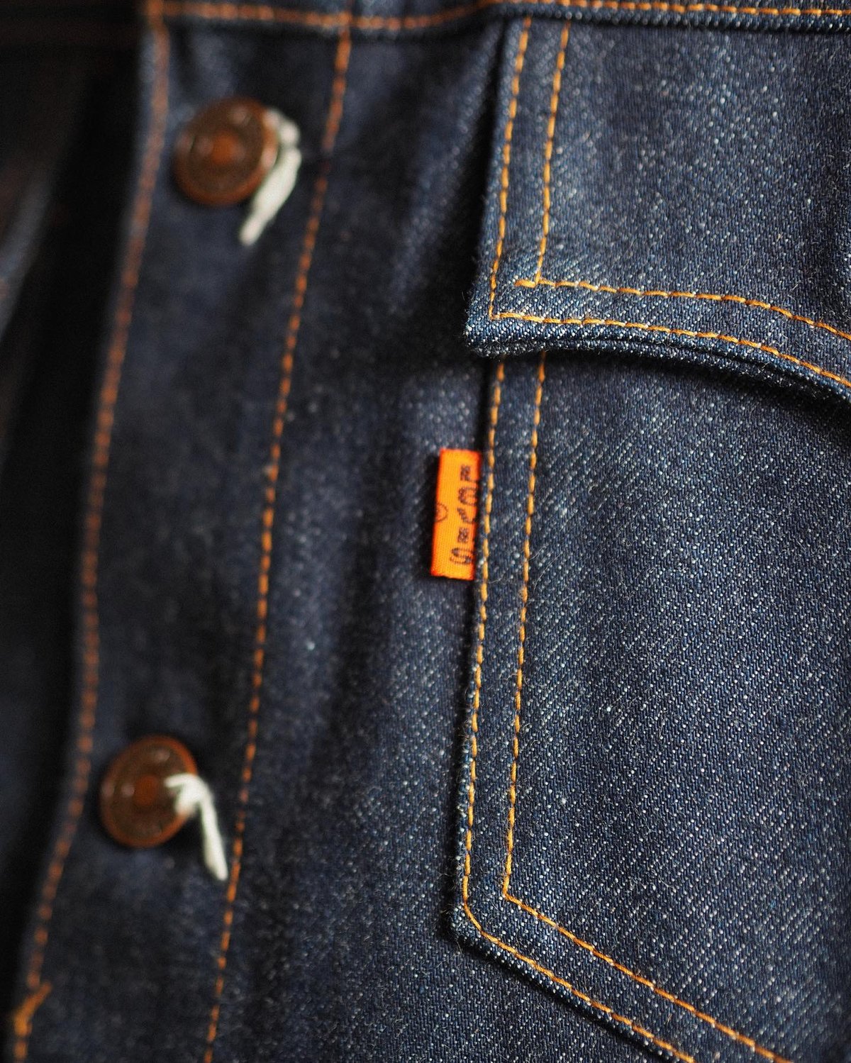 70's Levi's 70626 Western Detail Denim jacket |