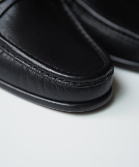 D.Lepori Bit Loafer -Black Smooth