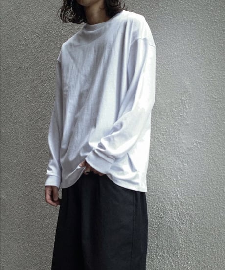 Screen Stars Basic L/S Tee - White / Black