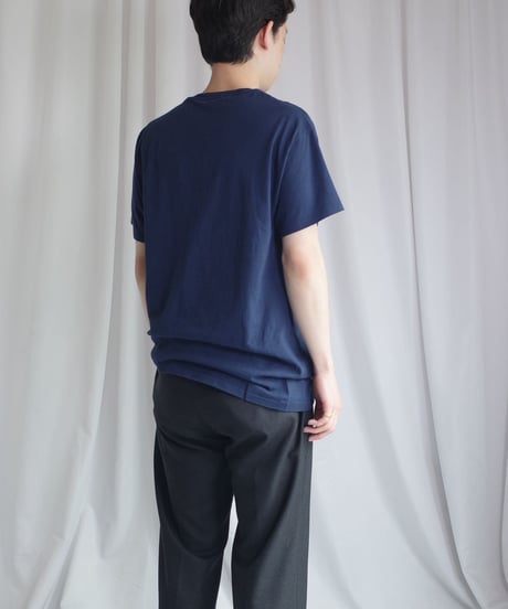 "Made in USA" Hanes Blank T-Shirts -Navy -15