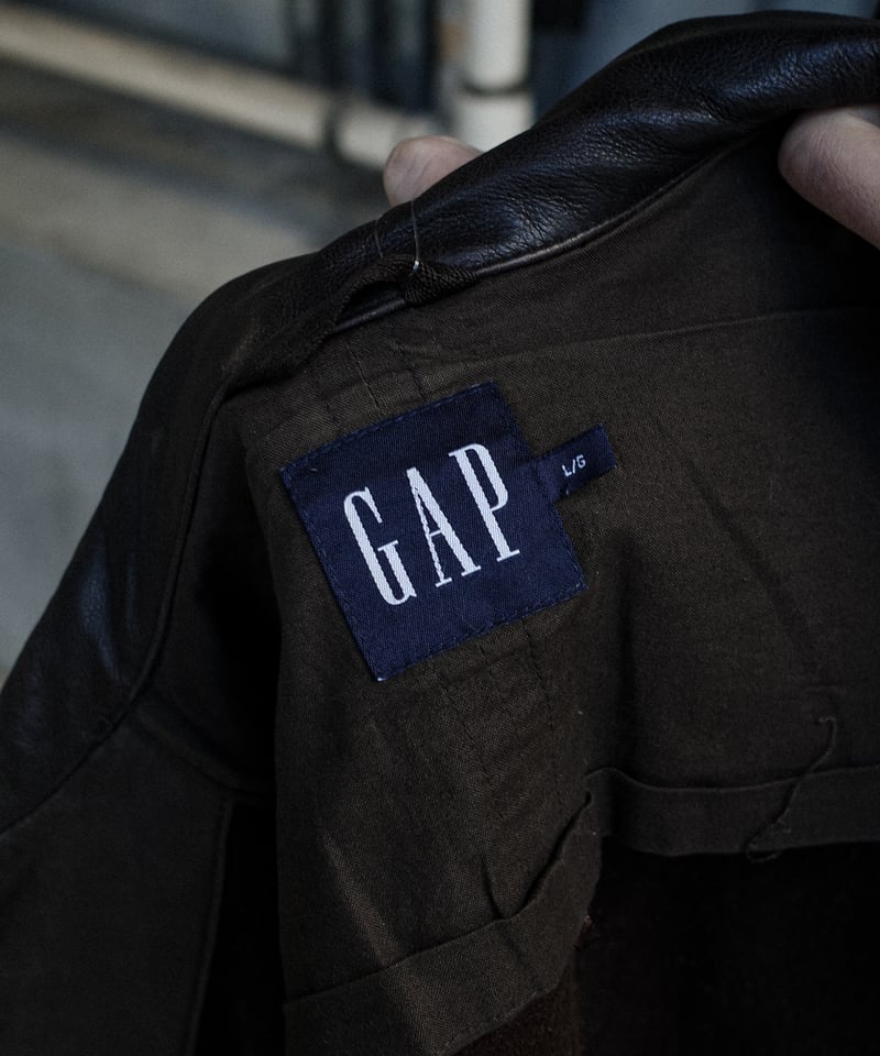 OLD GAP Leather Jacket -3 | DAMAGEDONE 2nd