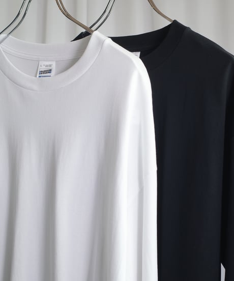 Screen Stars Basic L/S Tee - White / Black