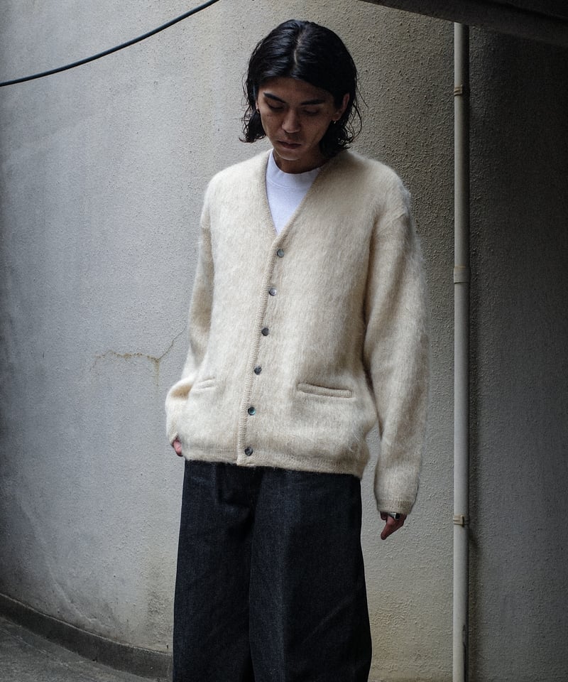 A.R.P® Shaggy Man™ Mohair Cardigan A.R.P. Shaggy Man™️ Mohair Cardigan W/Pocket Na