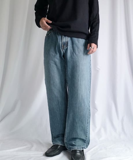 パンツ LEVI'S 508 CRUSHED DENIM PANTS W32 50's～ Levi's 503ZXX パッチ残り デニムパンツ 表記(AGE0 W18