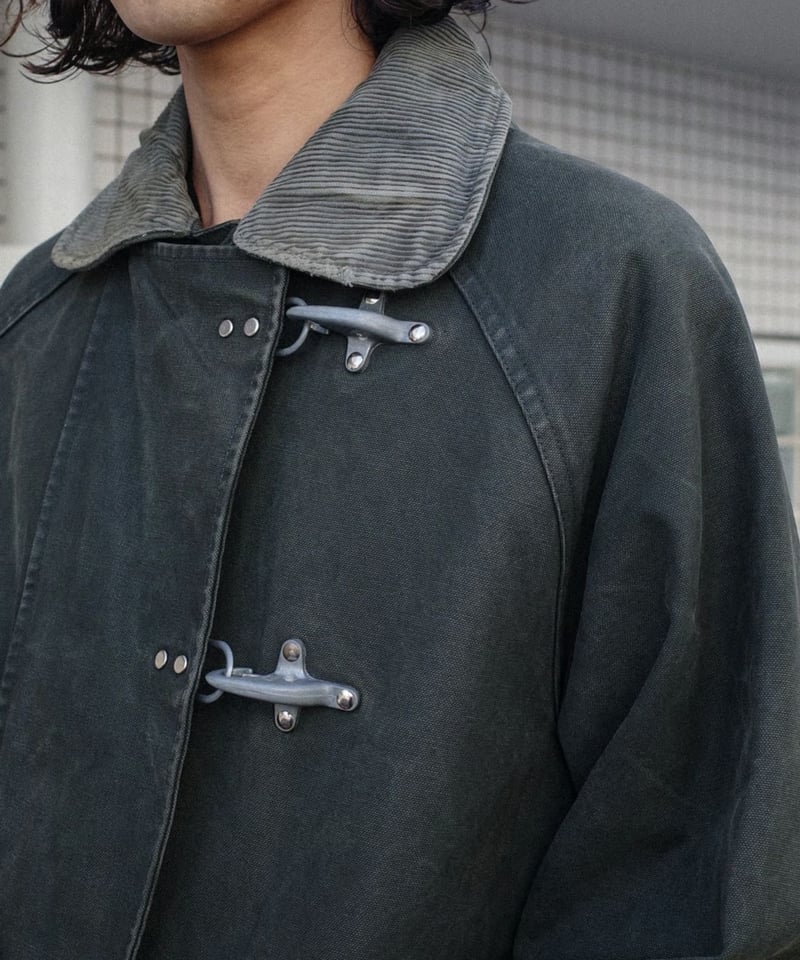 Old Fay Fireman Detail Jacket -3 Made in USA |