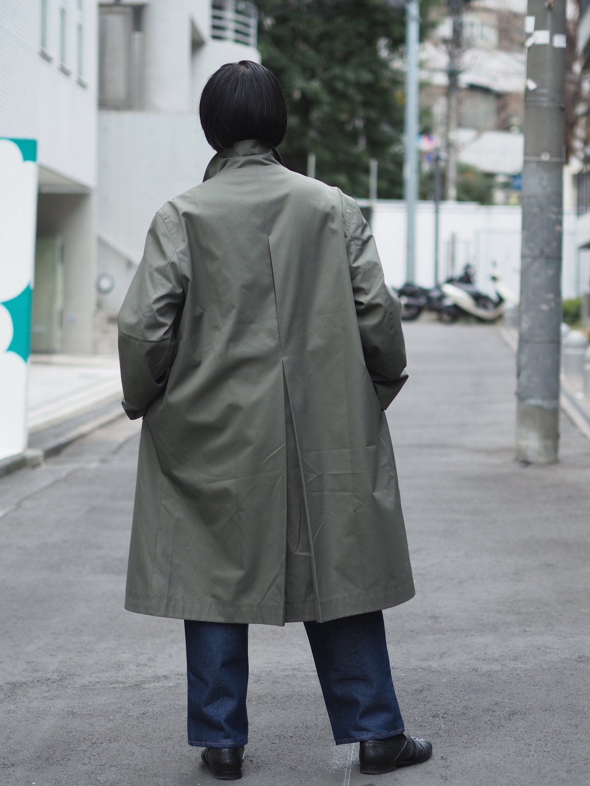 90-00s Deadstock French Military Balmacaan Coat