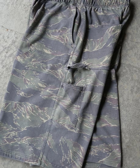 SEABEES Double Knee Camo Easy Shorts