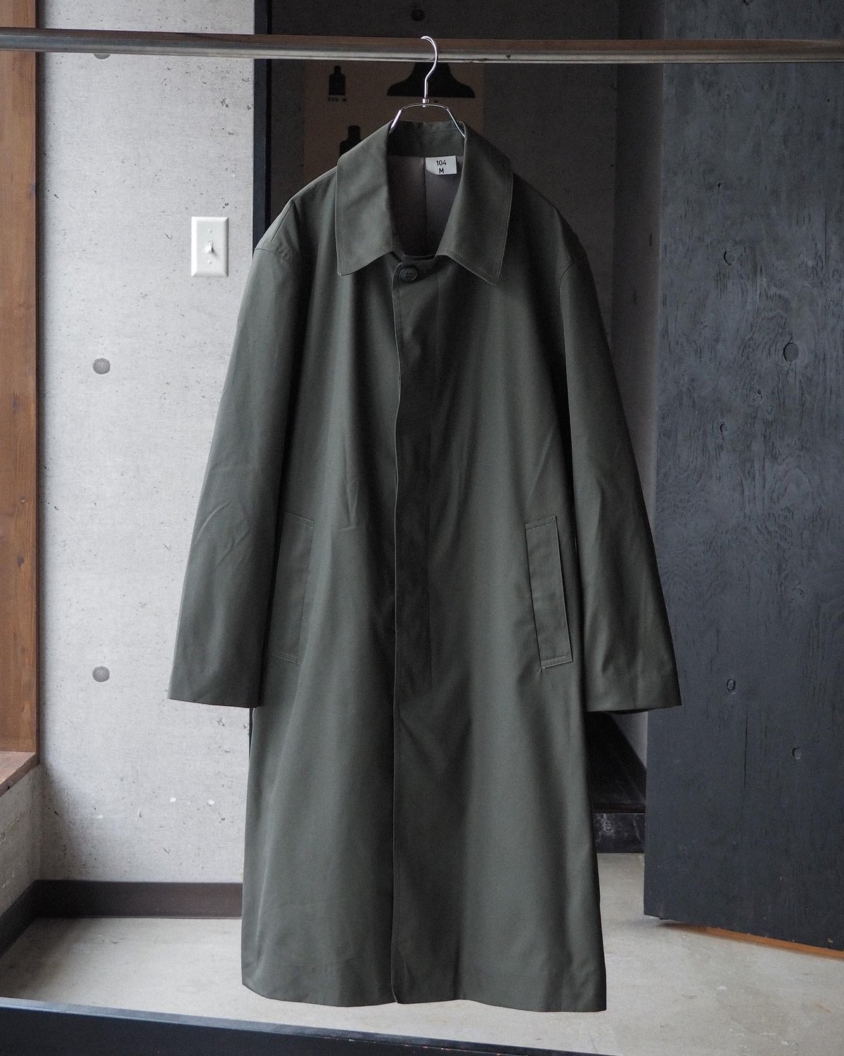 90-00s DEADSTOCK FRENCH MILITARY BALMACAAN COAT