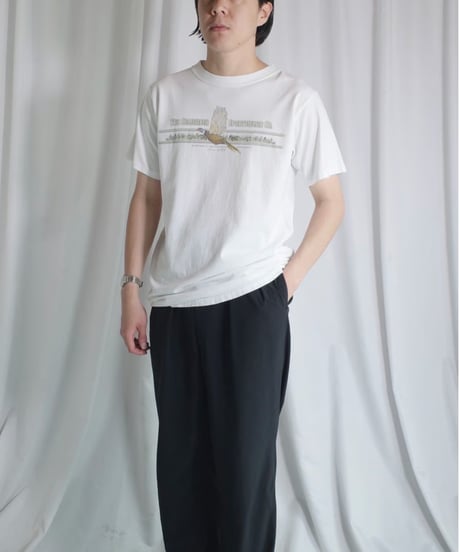 Various White Design Tee -16