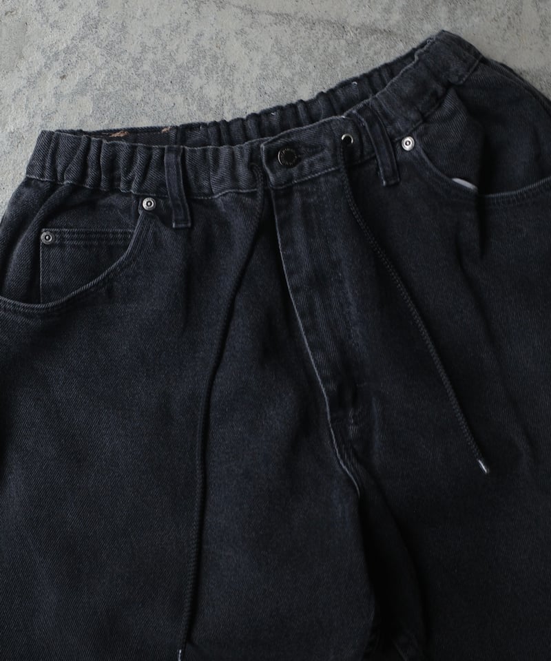 Wrangler Remake Black Denim -7 | DAMAGEDONE 2nd
