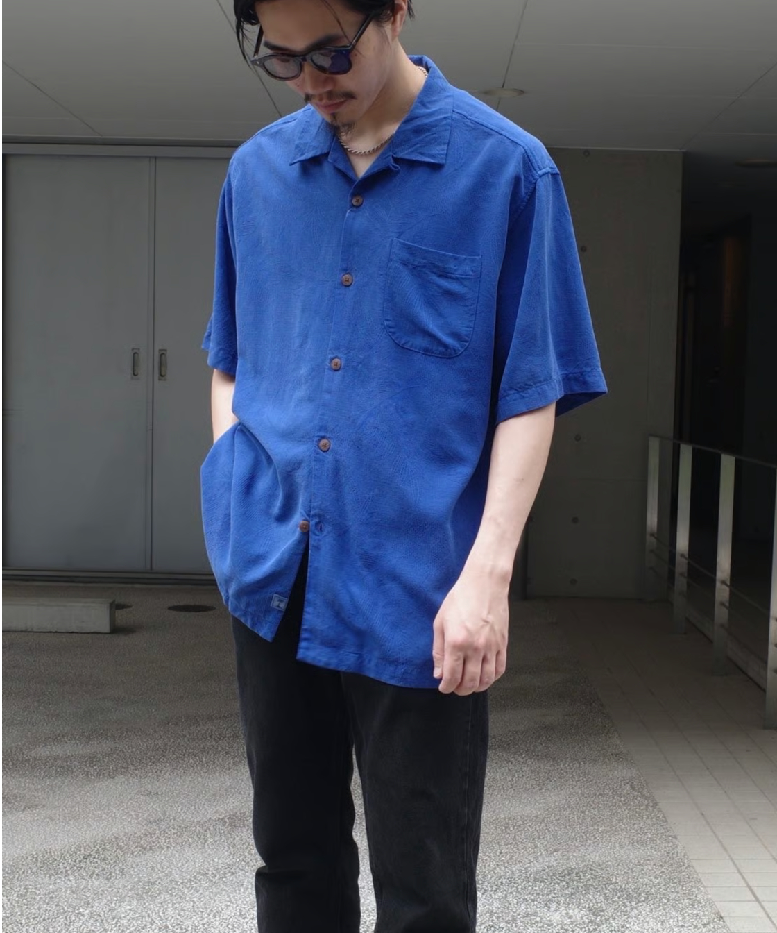 Various S/S Open Collar Shirts -2 | DAMAGEDONE 2nd
