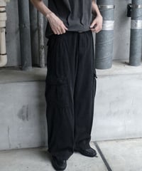 Deadstock Levi's Workwear Loose Straight Cargo Trousers "W BLACK"