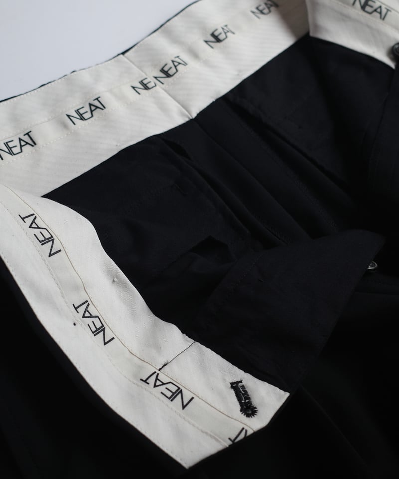 NEAT × DAMAGEDONE2ND Washable Tropical Wool Sla