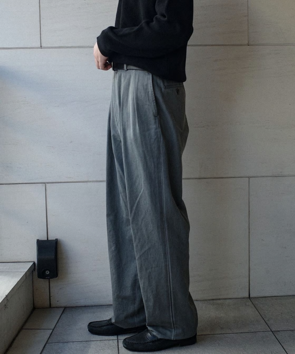 NEAT Chino ニート チノ　Fade Gray 46 NEAT / NEAT Chino - Fade Gray | DAMAGEDONE 2nd