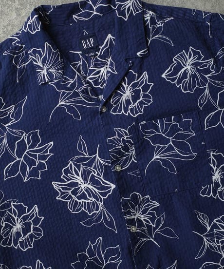 GAP S/S Open Collar Shirts -3