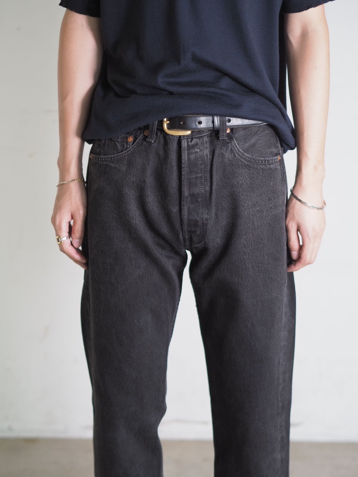 96s Levi's 501 Black 