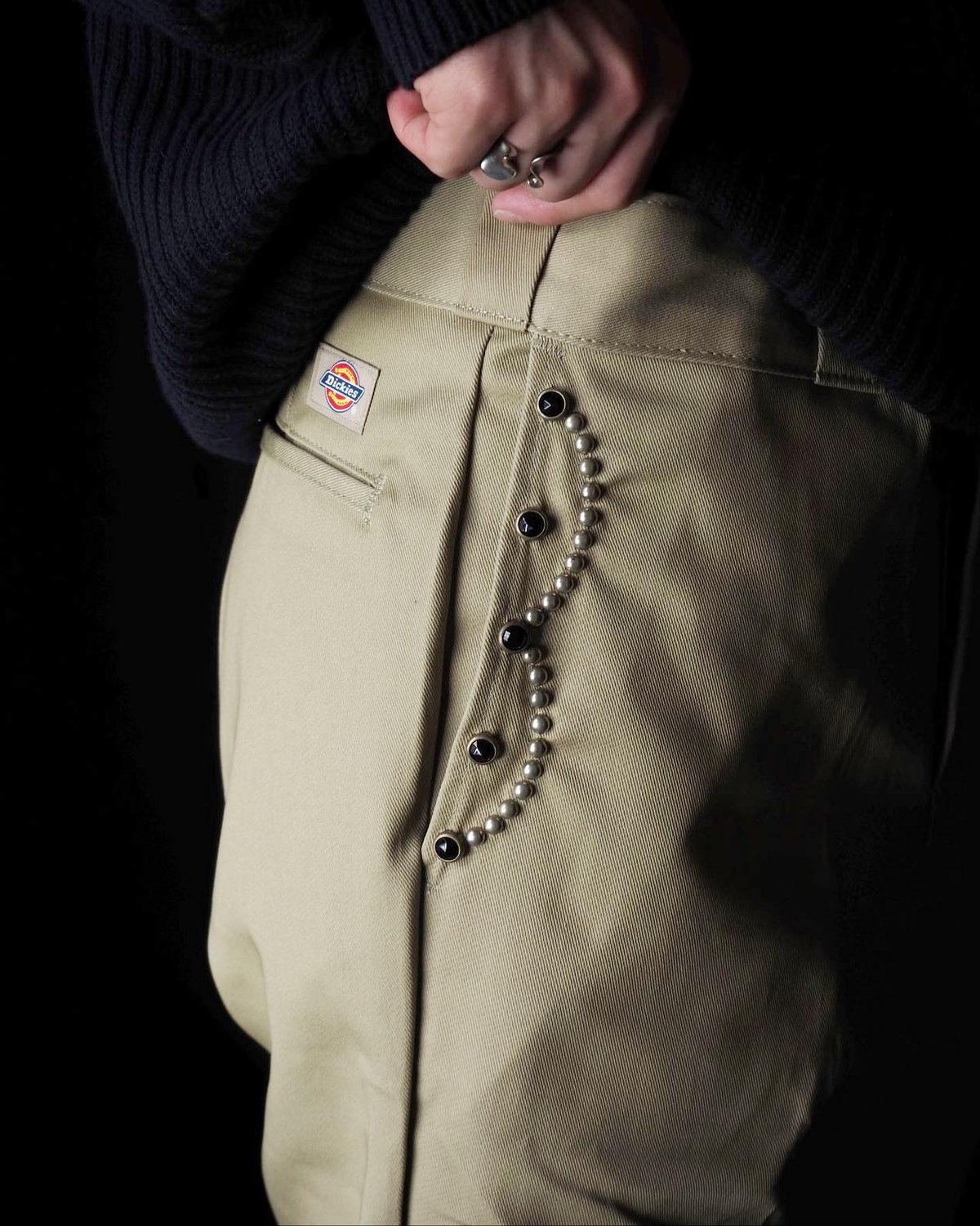 DICKIES ORIGINAL 874 WORK PANTS -Customized by